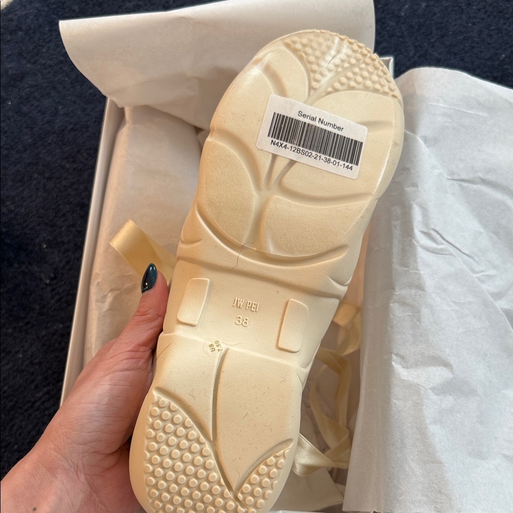 JW PEI- Flavia Ballerina Sneaker- Apricot - Picture 6 of 9